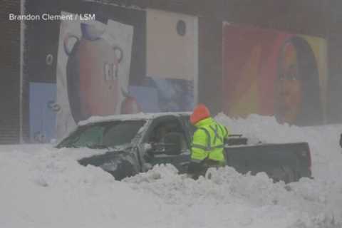 Winter storm slam Buffalo region, killing 7