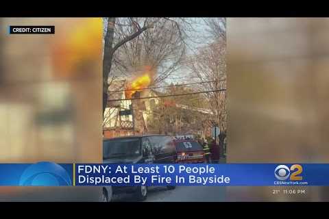 10 people displaced by Christmas Day fire in Queens