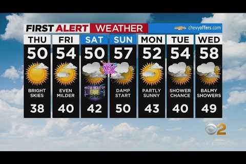 First Alert Forecast: CBS2 12/28 Nightly Weather at 11PM