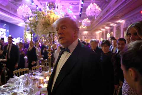 Donald Trump says in a video from the New Year’s Eve party that the US is “like a third world..