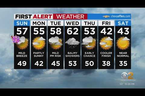 First Alert Forecast: CBS2 12/31 Nightly Weather at 11PM