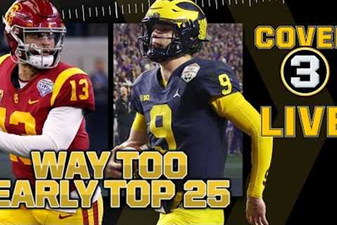 These are the best college football teams going into 2023! The way-too-early Top 25!