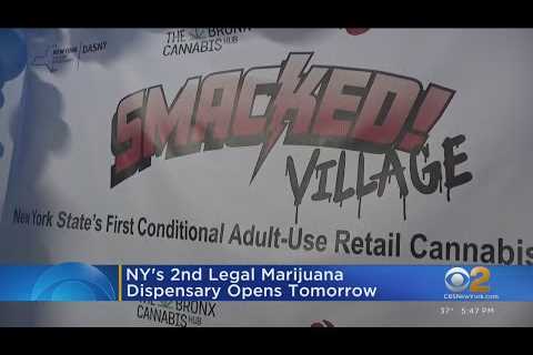 New York’s 2nd legal marijuana dispensary opens Tuesday