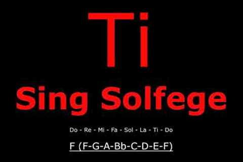 Solfege For 10 Minutes Every Day. Key: F