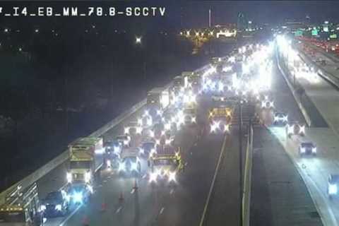 I-4 shut down due to death investigation