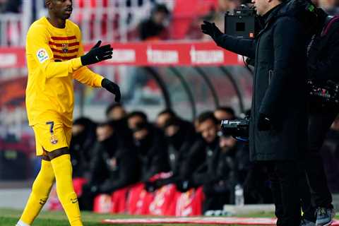 injured in the thigh, Ousmane Dembélé could miss the shock against Manchester United – •