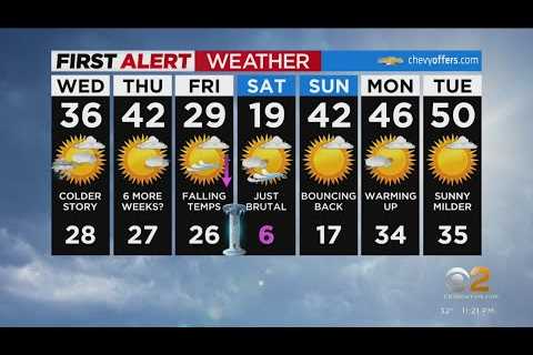 First Alert Forecast: CBS2 1/31 Nightly Weather at 11PM