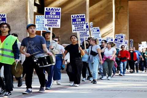 ‘It’s about damn time’: College workers organize amid nationwide labor unrest