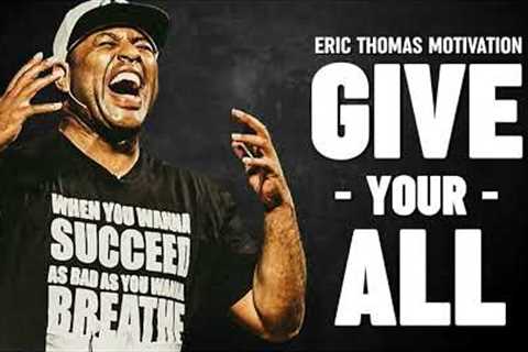 ERIC THOMAS: The Power of Discipline (Best motivation video ever)