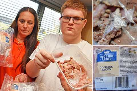 Mum who discovered ‘plastic strips’ in her pack of 89p bacon pledges never ever to patronize Tesco..