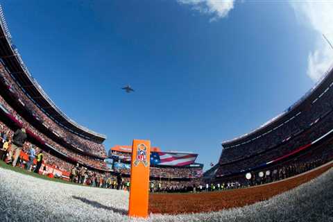 FirstEnergy Stadium, a hockey rink for Ohio State vs. Michigan