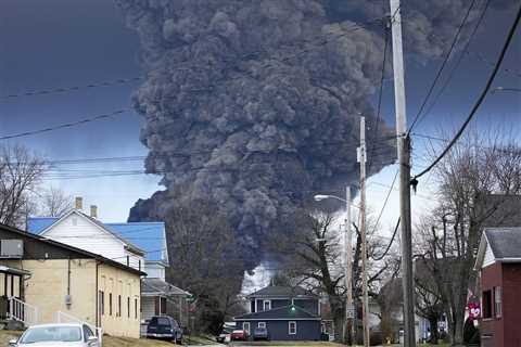 Ohio train derailment exposes hazardous dangers of plastic chemicals