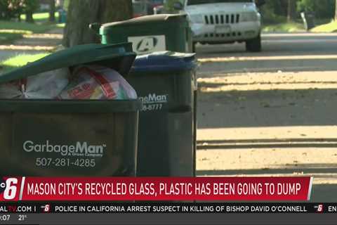 Mason City’s recycled glass and plastic gets discarded – ABC 6 News