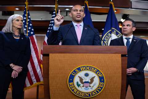 House Dems strategize how to achieve a Speaker Hakeem Jeffries