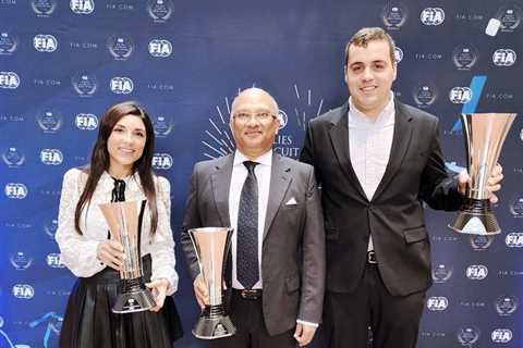 ERC awards for Crew MRF Tyres at FIA gala 2022