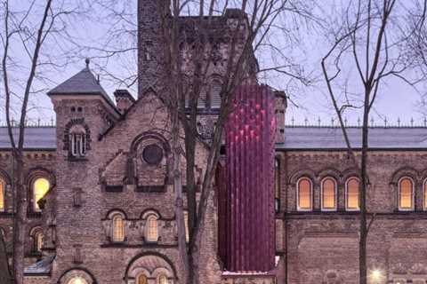 Upgrades to historic Toronto college constructing embrace scale-clad elevator