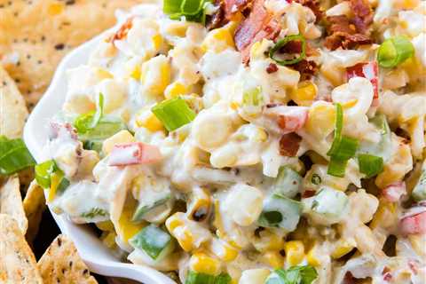 Bacon & Ranch Corn Dip Recipe (Fast & Straightforward!)