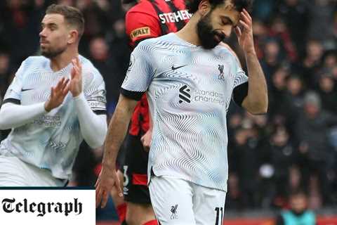 Liverpool go from seventh heaven to defeat at Bournemouth as Salah misses penalty