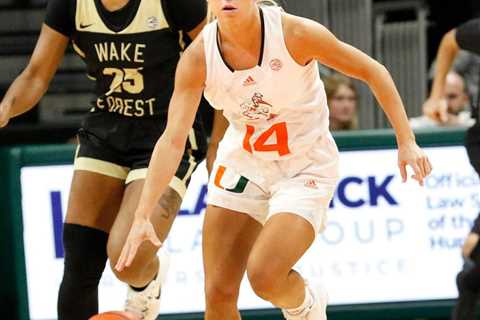 UM women return home to face Boston College, former Miami Country Day star Andrea Daley