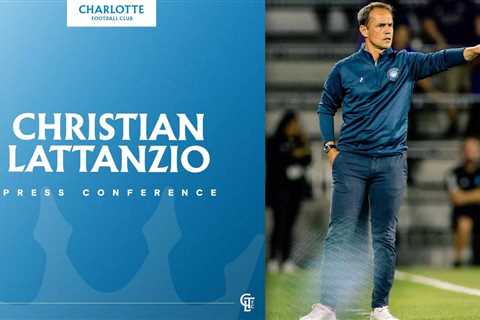 Christian Lattanzio Press Conference | Charlotte FC at Orlando City SC