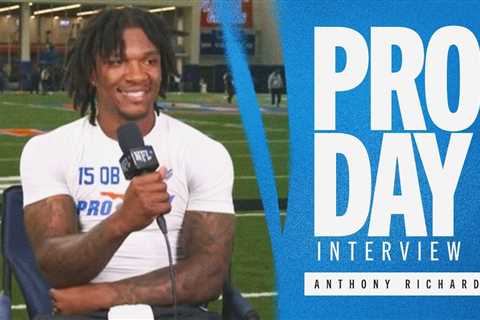 Anthony Richardson reflects on his pro day with Steve Smith Sr.