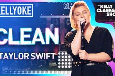 Kelly Clarkson Covers ''Clean'' By Taylor Swift | Kellyoke