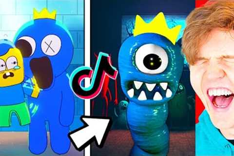 FUNNIEST ROBLOX TIKTOK VIDEOS EVER! (LANKYBOX REACTION To VIRAL TIKTOKS!)