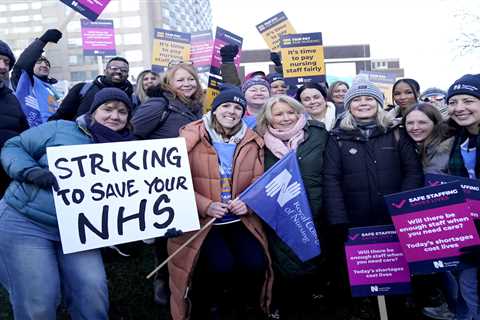 Nurses could lock Britain in strike chaos until CHRISTMAS with regular walk outs over pay, chief..