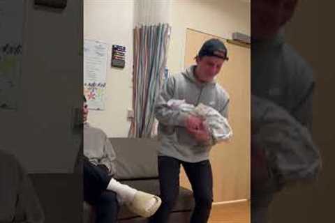 Young uncle floored hearing newborn nephew is named after him