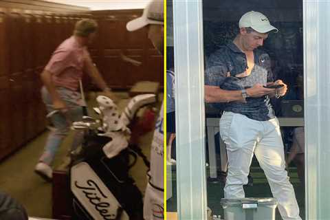 Ian Poulter hurls club in locker room and aims subtle dig at Rory McIlroy as trailer for ‘Full..