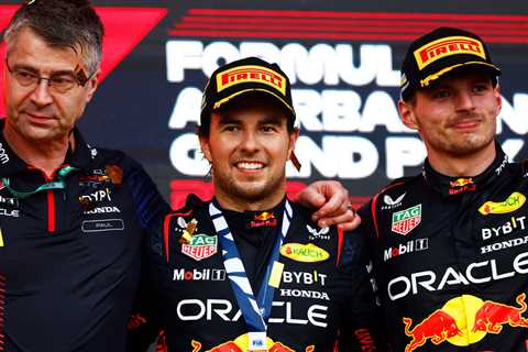 Sergio Perez reignites world championship bid with Azerbaijan GP victory and is free to race Max..