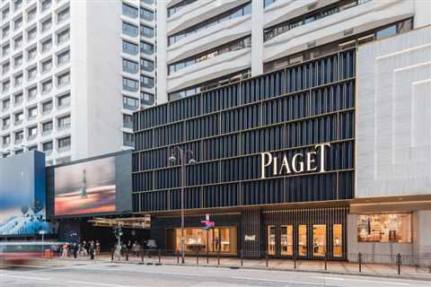 Neri&Hu clads Piaget’s Hong Kong boutique in ceramic tiles and bronze