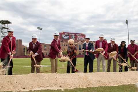 Seminoles hold ceremony for Dunlap Football Center