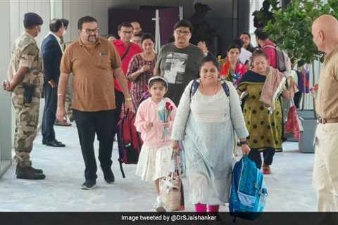 231 Indians Evacuated From Sudan Land In Ahmedabad