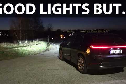 Nio EL7 headlights test