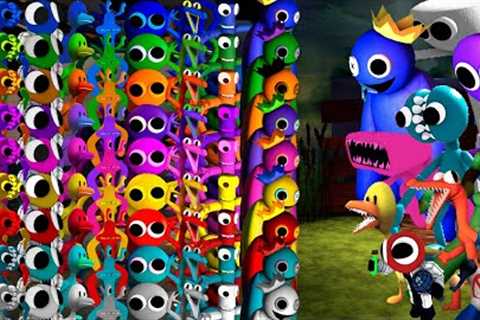 All Rainbow Friends All Colors Vs Different Characters Rainbow Friends | Friday Night Funkin Mod