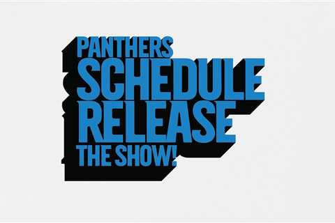 Panthers 2023 Schedule Release: The Show!