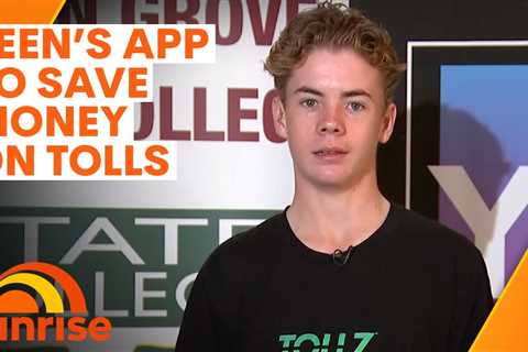 15-year-old creates app to save motorists money on tolls