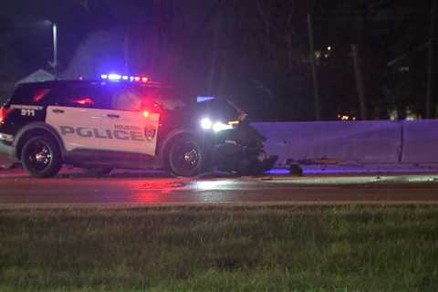 Houston Police Department Sgt. injured after suspected drunk driver rear-ends vehicle responding to ..