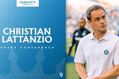 Christian Lattanzio Press Conference | Philadelphia Union vs Charlotte FC