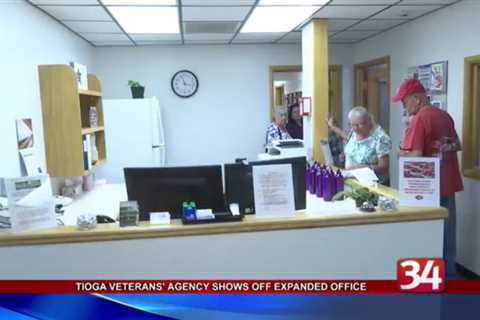 Tioga County Veterans' Agency shows off expanded office