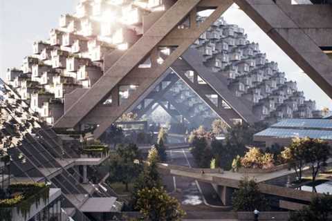 Epic Video games creates digital mannequin of Moshe Safdie’s unrealized Habitat 67