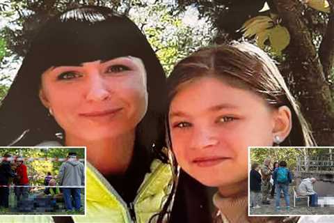 First pic of mum, 33, & daughter, 9, killed in front of grandparents by Vlad’s bombs as Kyiv..