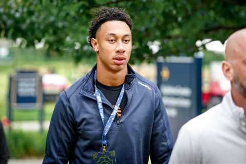 2024 DB Malcolm Ziglar in detail on Notre Dame official visit