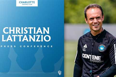 Christian Lattanzio Press Conference | Charlotte FC at New York Red Bulls