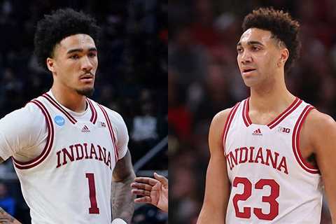 Trayce Jackson-Davis and Jalen Hood-Schifino selected in the NBA draft