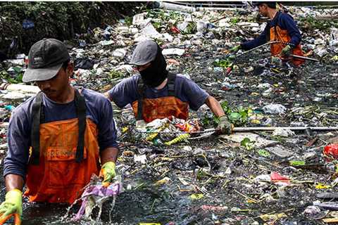 Living laboratories to suppress plastic contamination