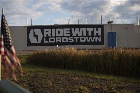 Lordstown Motors craters 48% after the company files for bankruptcy and sues Foxconn over failed..