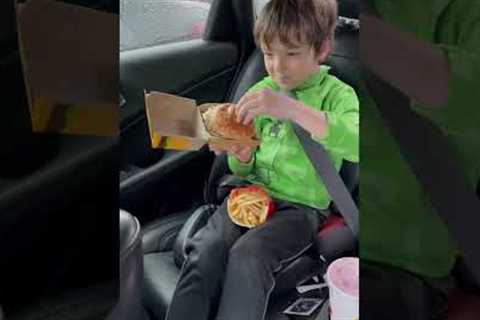 Boy's first-ever Big Mac experience ruined