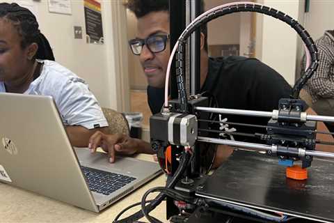 Blind trainees in Harford County get hands-on experience with 3D printers